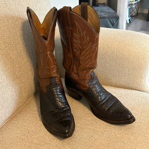 Men’s Justin boots size 10